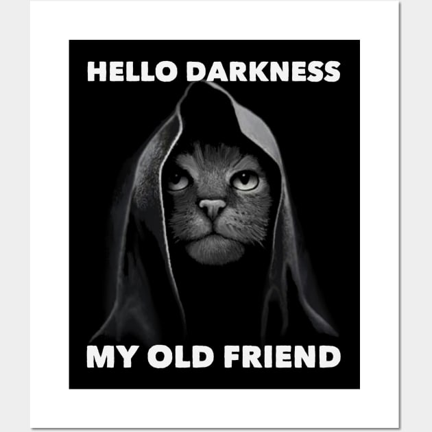 HELLO DARKNESS MY OLD FRIEND Wall Art by SomerGamez